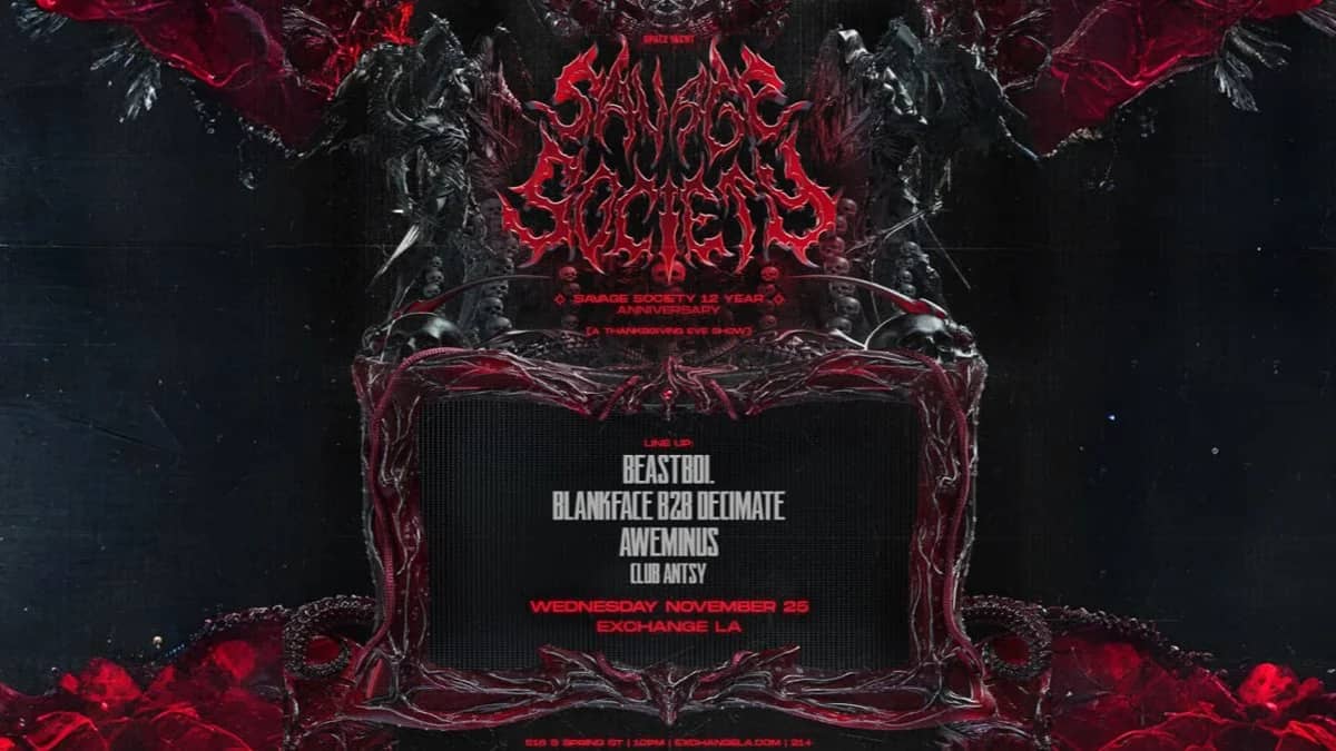 🦃 Beastboi, Blankface b2b Decimate, & Aweminus @ Exchange LA (21+) 🌃