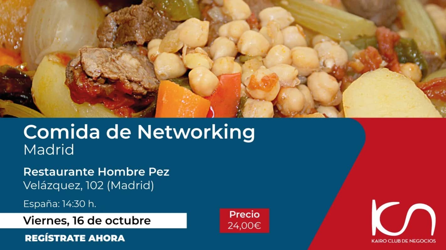 KCN Eat & Meet Comida de Networking Madrid - 16 de octubre