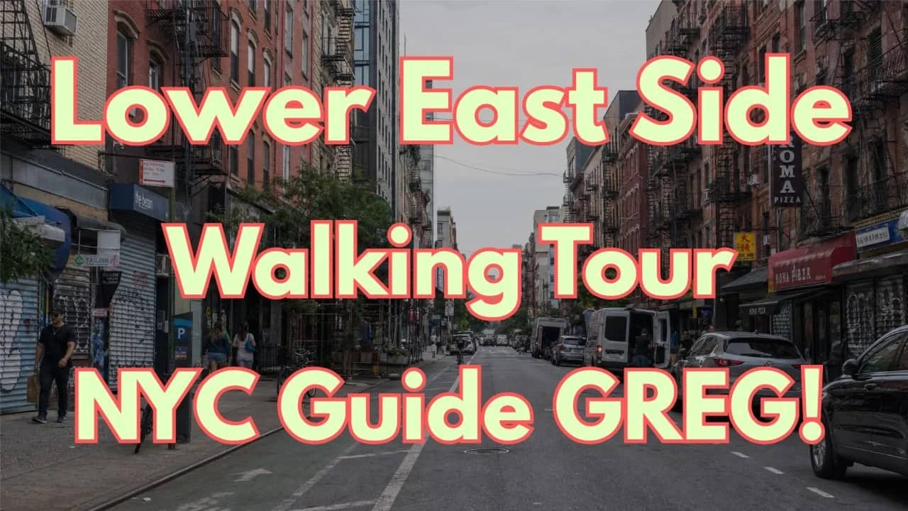 Walking Tour - Lower East Side  (by NYC Guide Greg!)