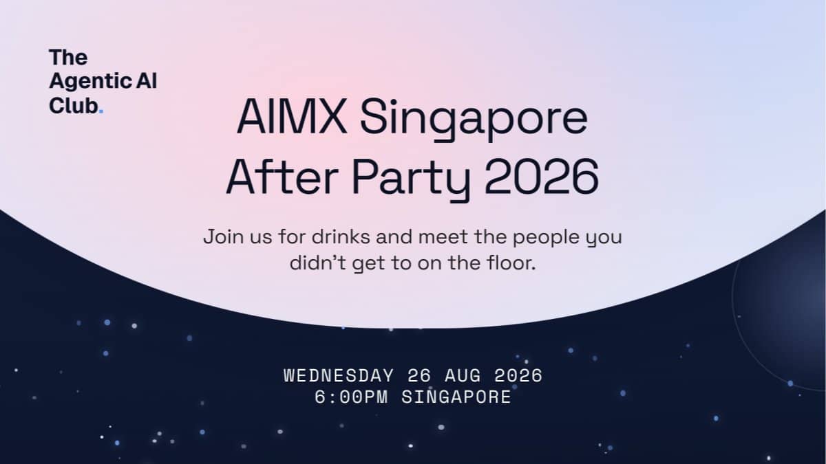 The Agentic AI Club: AIMX After Party 2026