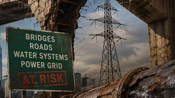 Doco & Discussion. Crumbling Superpower: America's Fatal Infrastructure Crisis