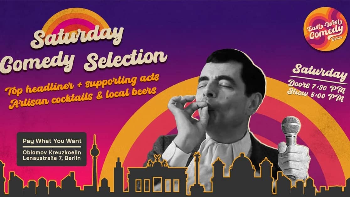 English stand-up: Saturday Comedy Selection 03.10.26