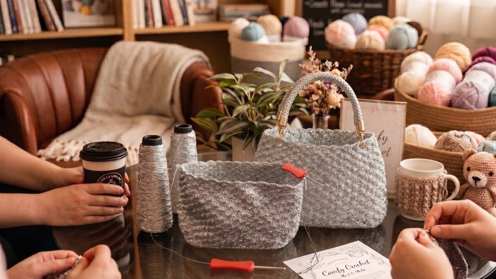 Comfy Crochet: Learn New Skills & Walk Away with Surprise