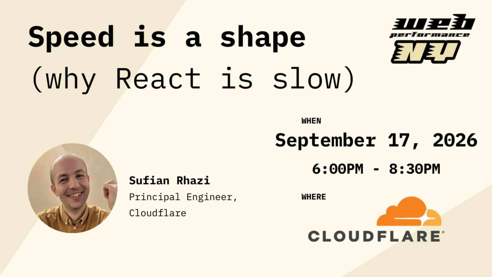 Speed is a shape (why React is slow)