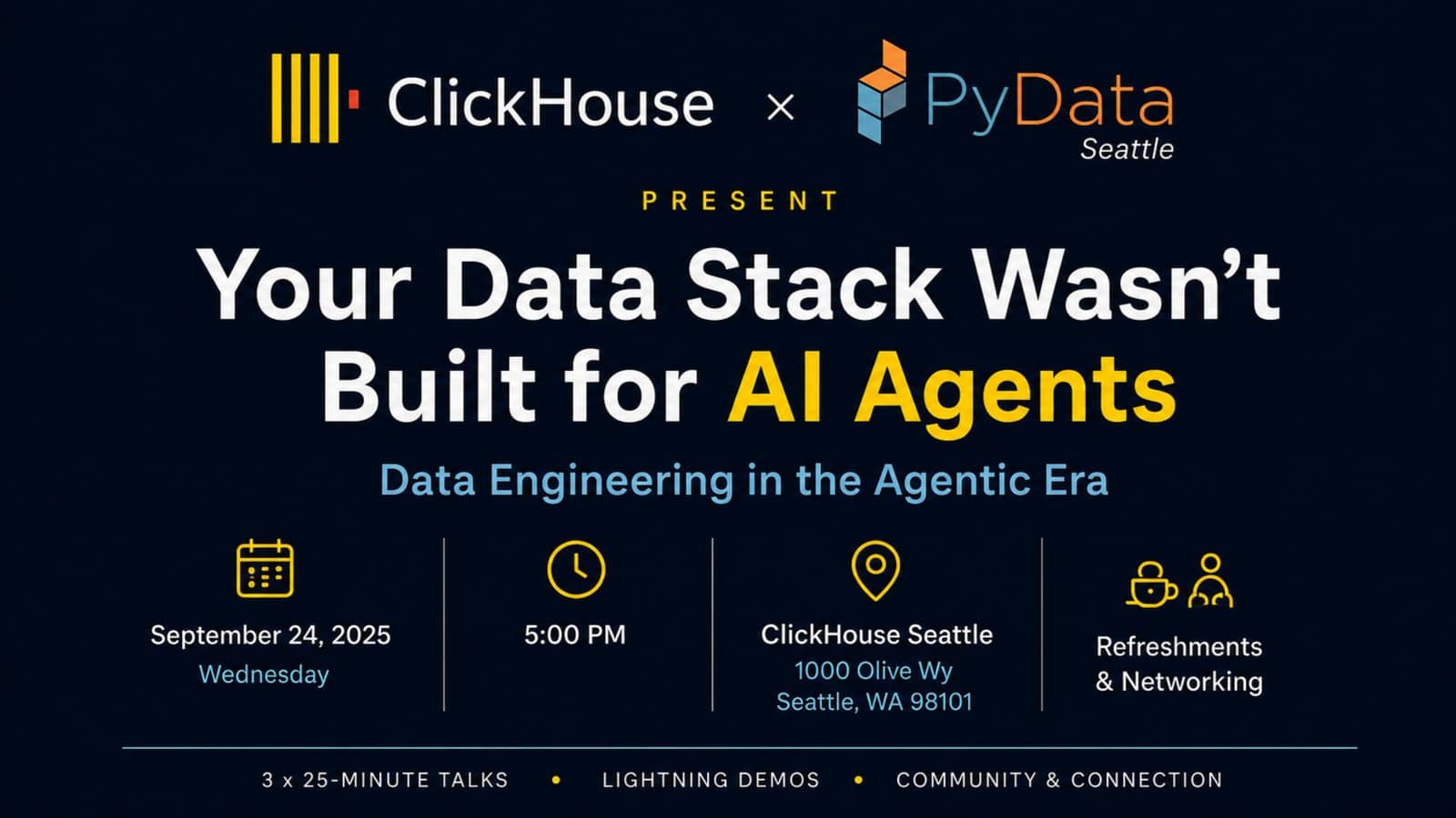 Your Data Stack Wasn’t Built for AI Agents at ClickHouse