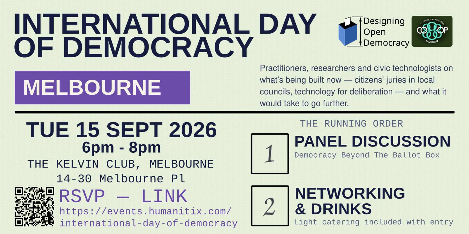 International Day of Democracy Event : Panel Discussion