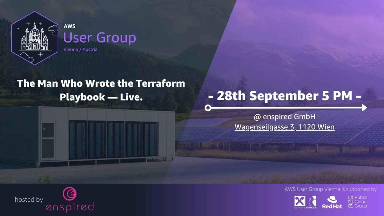 AWS Meetup Vienna #52 - hosted by Enspired