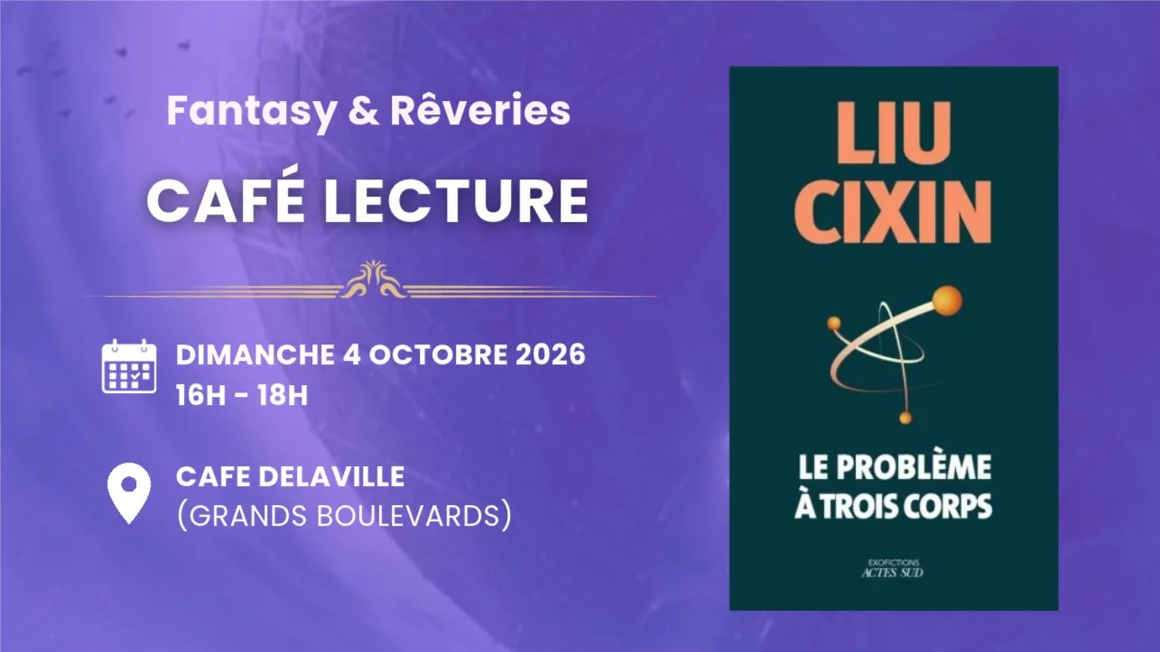Café lecture - Le problème à trois corps de Liu Cixin
