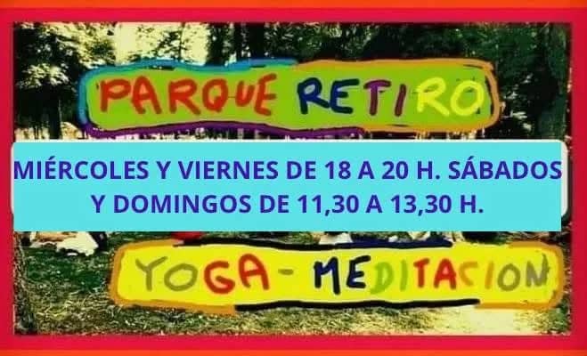 YOGA Y MEDITACIÓN PARQUE DEL RETIRO