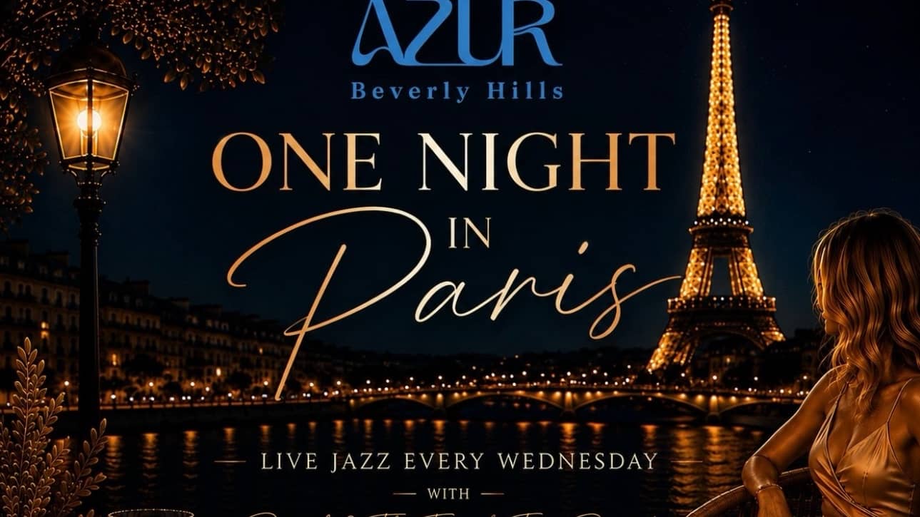 DineLA Jazz Wednesdays at newly opened alluring Azur Beverly Hills