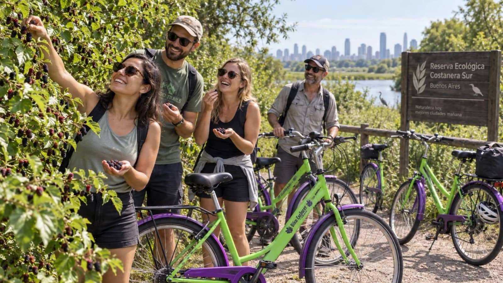 🫐 Mora Hunting — Urban Foraging Bike Ride