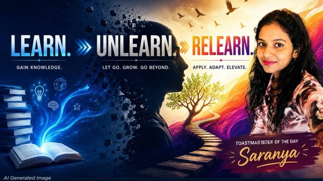 LEARN. UNLEARN. RELEARN.

A journey from knowledge to growth