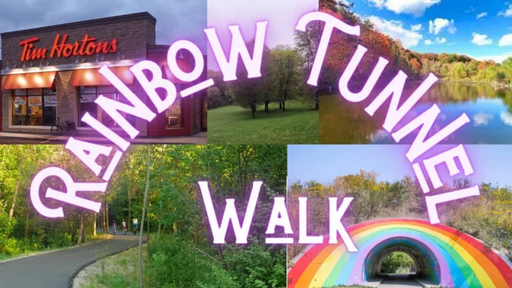 🌈 Rainbow Tunnel Walk - Toronto’s Historical Landmark