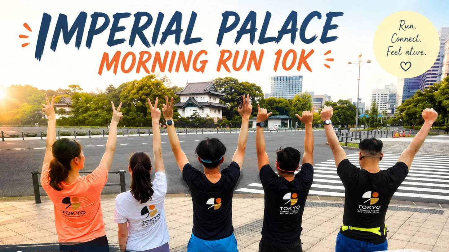🏃♀️ Tokyo Imperial Palace 10K Morning Run 🏯