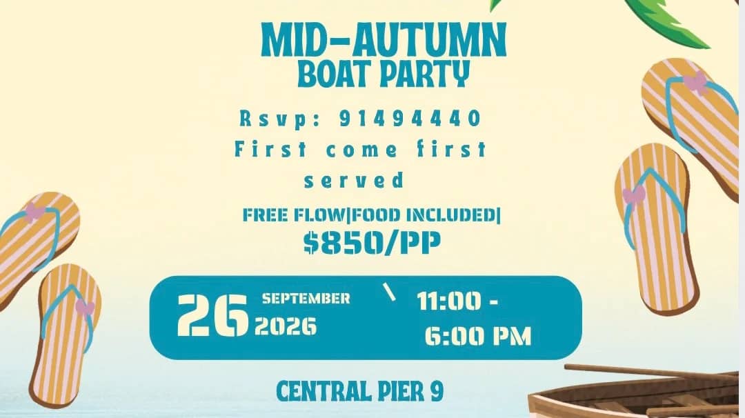 Mid-Autumn Festival-Boat party
