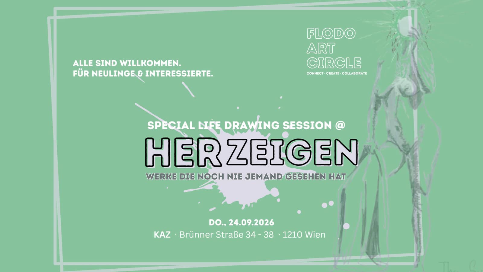 Special session during our exhibition @Kulturankerzentrum Schlingermarkt
