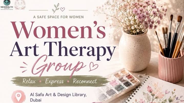 Women’s Art Therapy Group in Dubai: Relax, Express & Reconnect