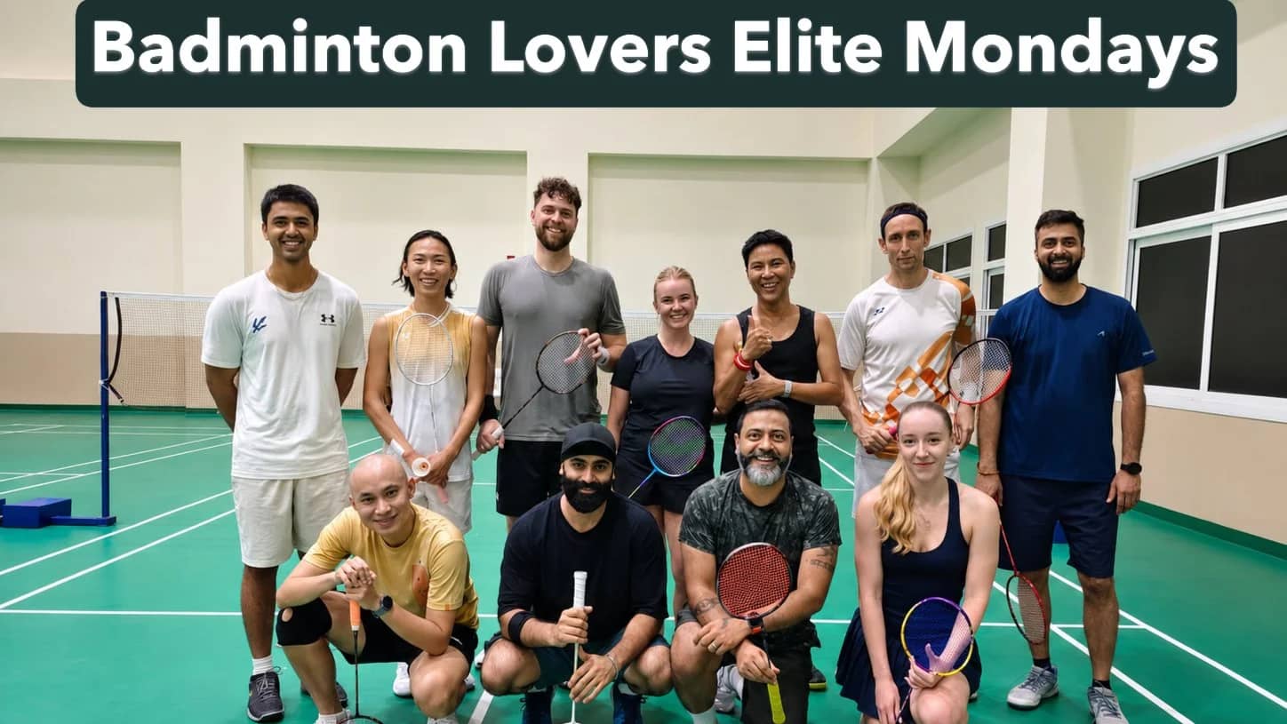 Elite Monday Advanced Badminton Dubai (singles+doubles) 8pm @Springdales Al Qouz