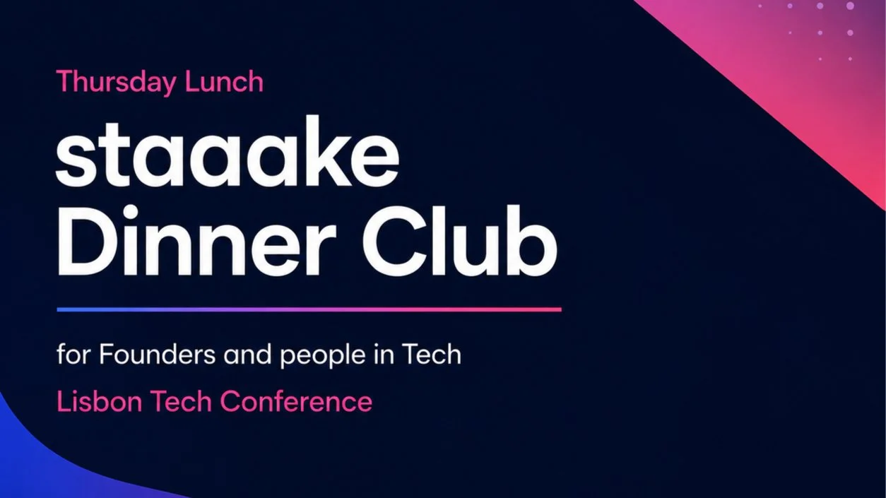 staaake Side Event: Thursday AI/Tech Lunch staaake Dinner Club