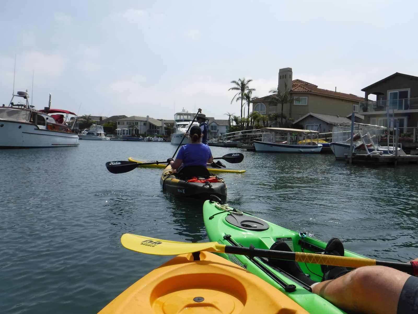 Meet at "Kayaks on the Water" for kayaking/SUP
