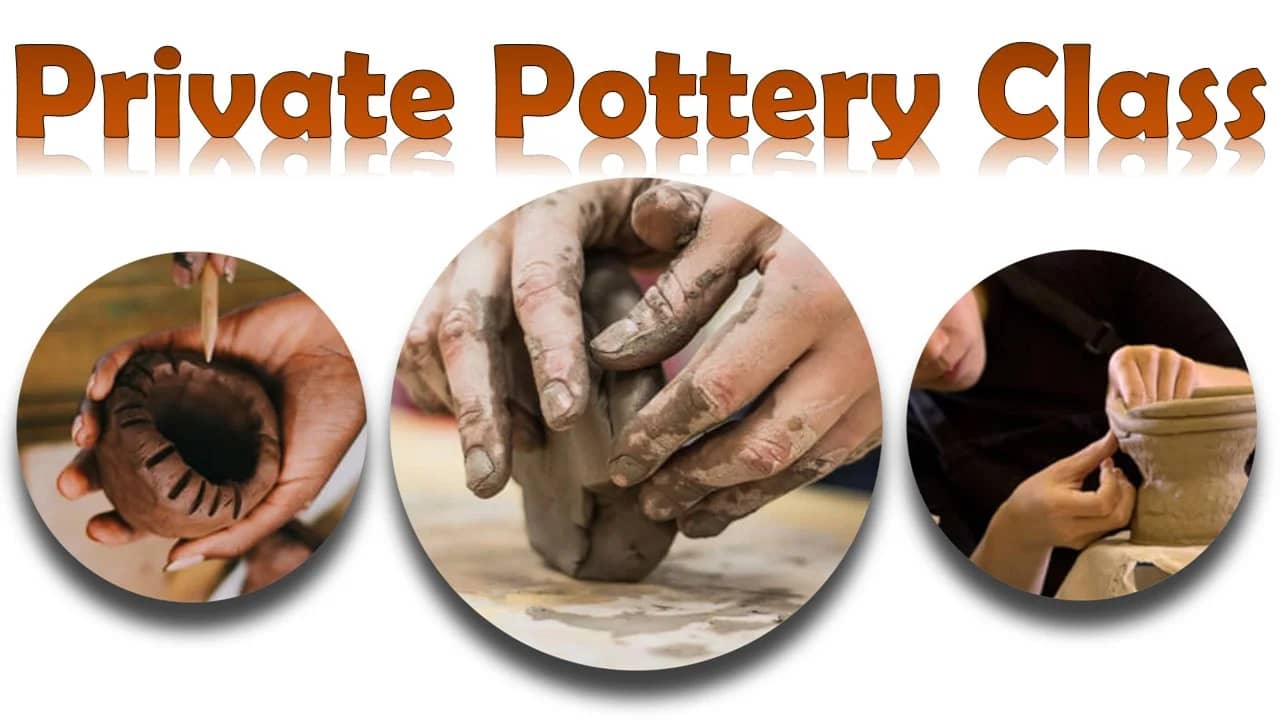 🏺 Private Pottery Class ❣️ (No prior experience needed) SPOTS LEFT: 2