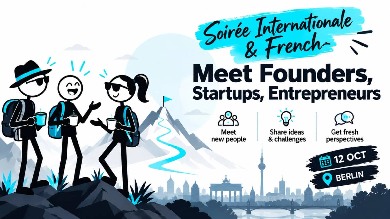 Soirée Internationale & French - Meet Founders, Startups, Entrepreneurs