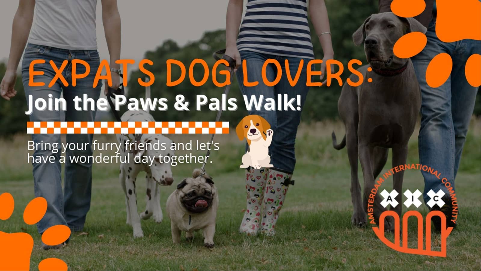 Expats Dog lovers: Join the Paws & Pals Walk!🐾🐕