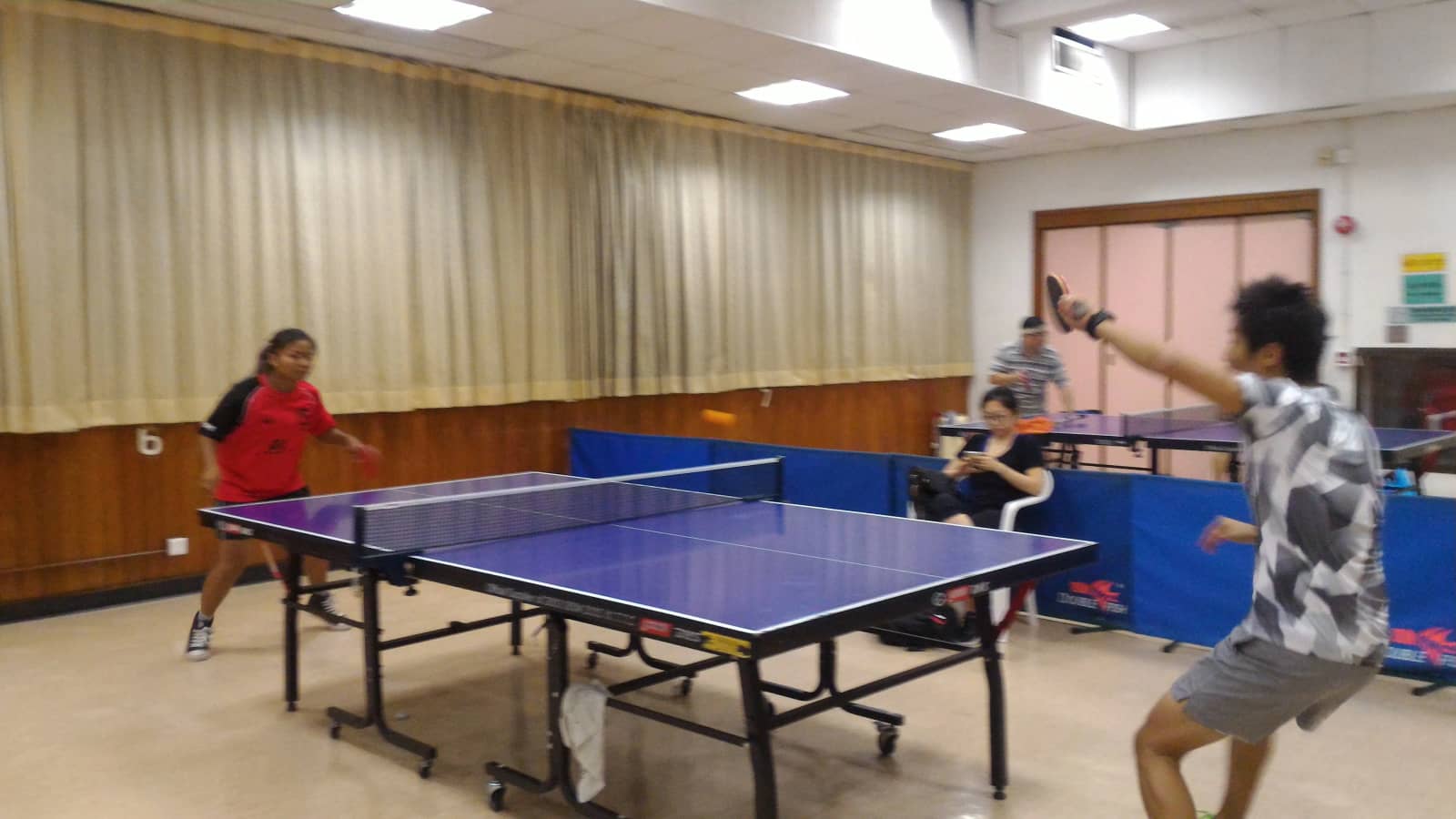 Wed night tt@Smithfield Sports Centre(Table ABC, 4/F)