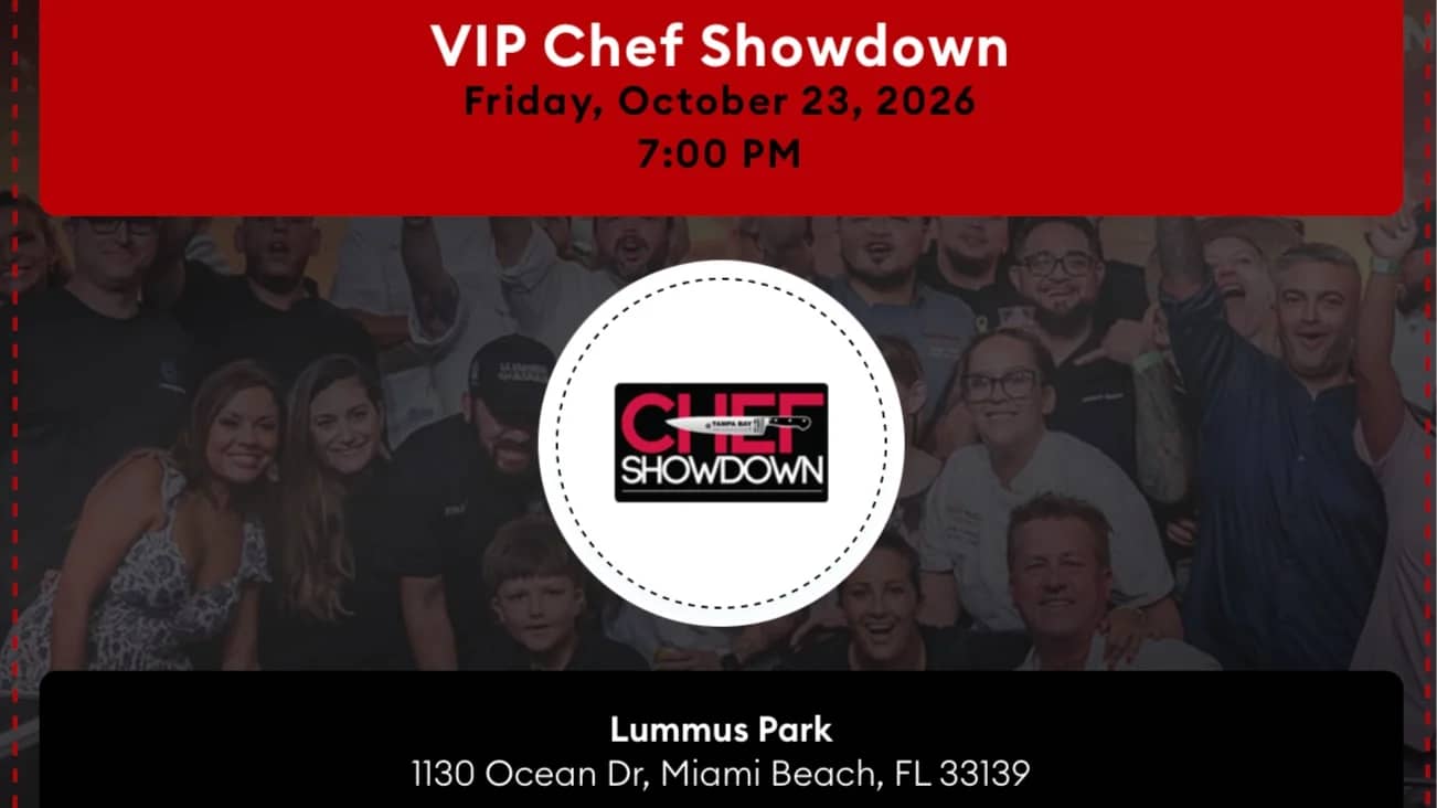 Chef Showdown at South Beach Seafood Festival