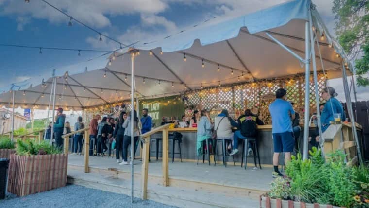 Spruce Street Harbor Park (Lazy Hammock Bar)