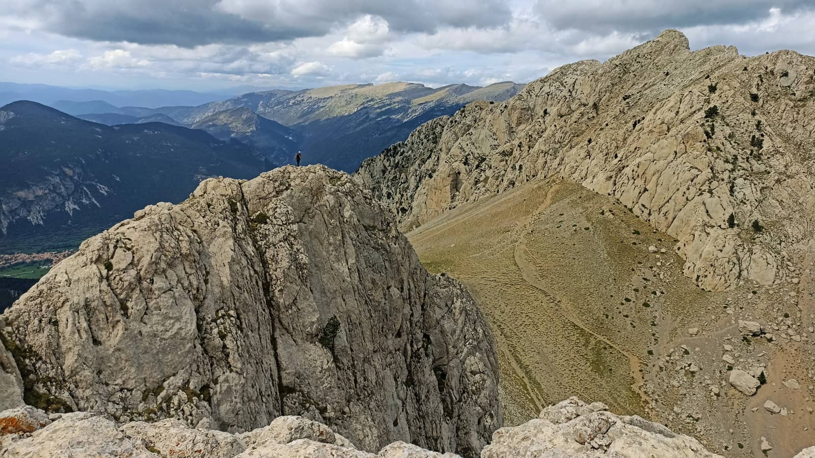 ⛰️La Mercé en el Pedraforca 💢 el Pollegó Inferior por la Gran Diagonal