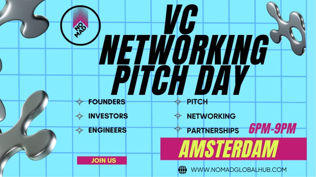 VC Networking: Pitch Day - Amsterdam