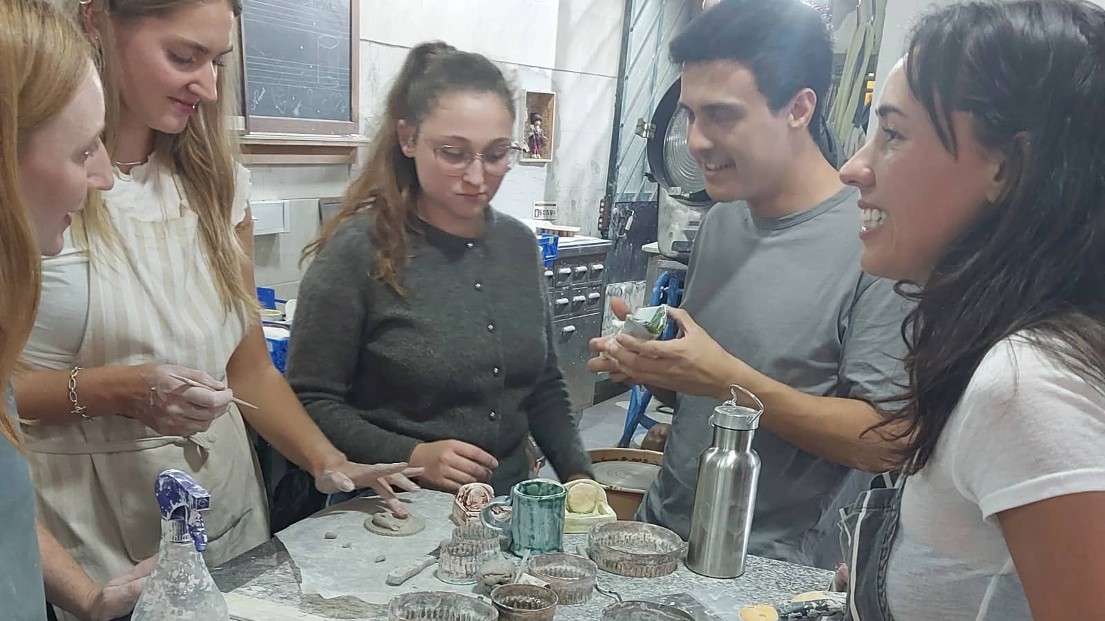 Beginners Pottery, Tile Painting, AMO Artesanal Beer, Pretzels