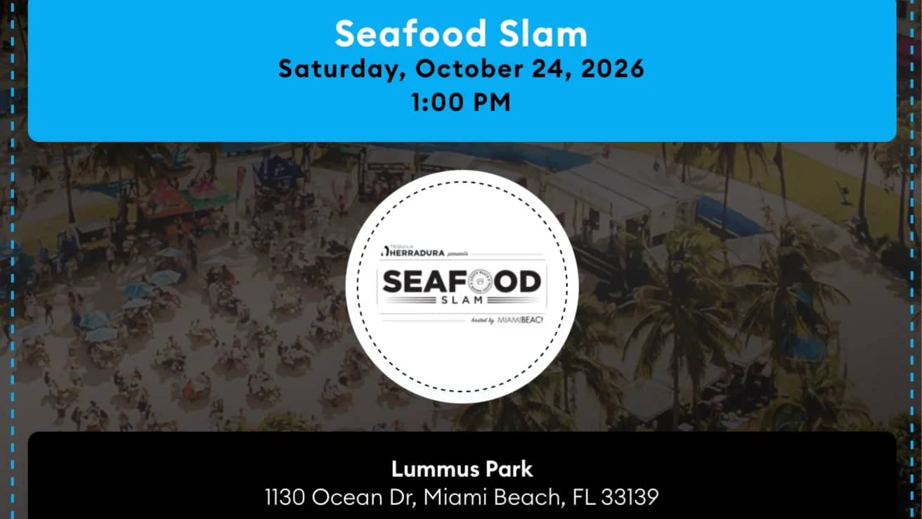South Beach Seafood Festival: Seafood Slam:  Main Event