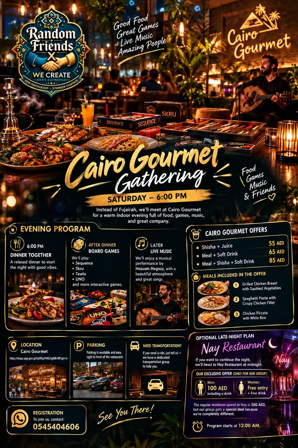 Cairo gourmet @dubai