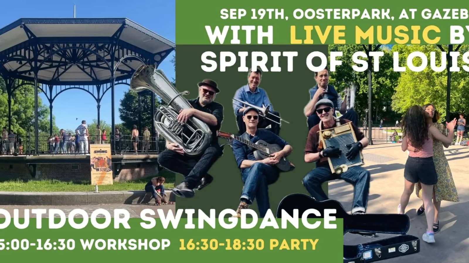 Outdoor SWING PARTY w/ Live Music