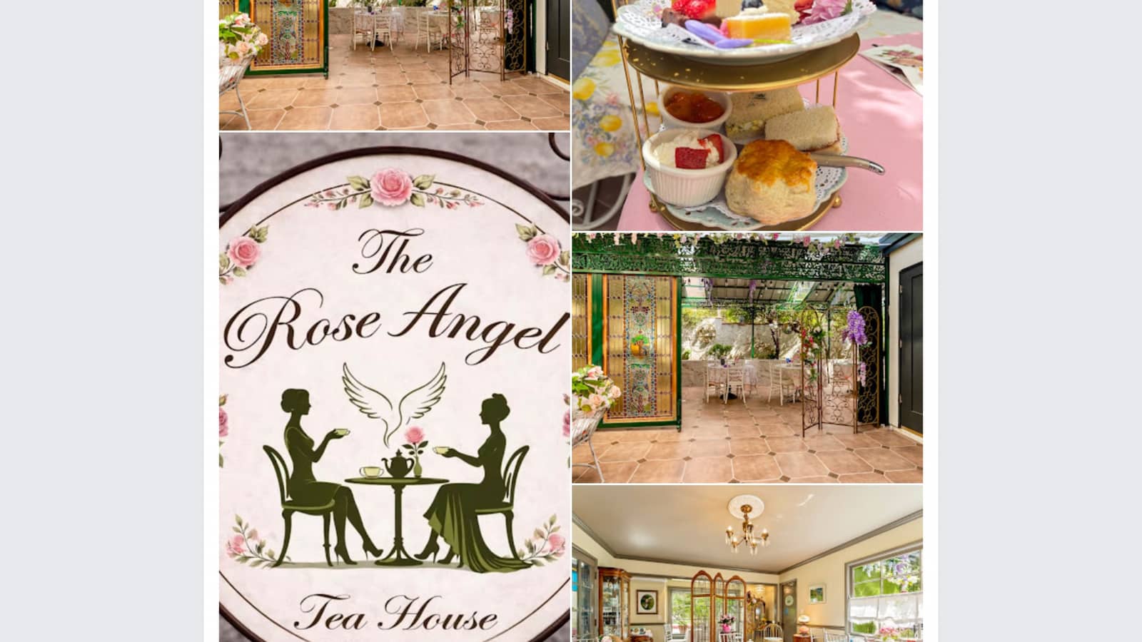 Afternoon Tea at The Rose Angel Tea Room (626)-786-7900