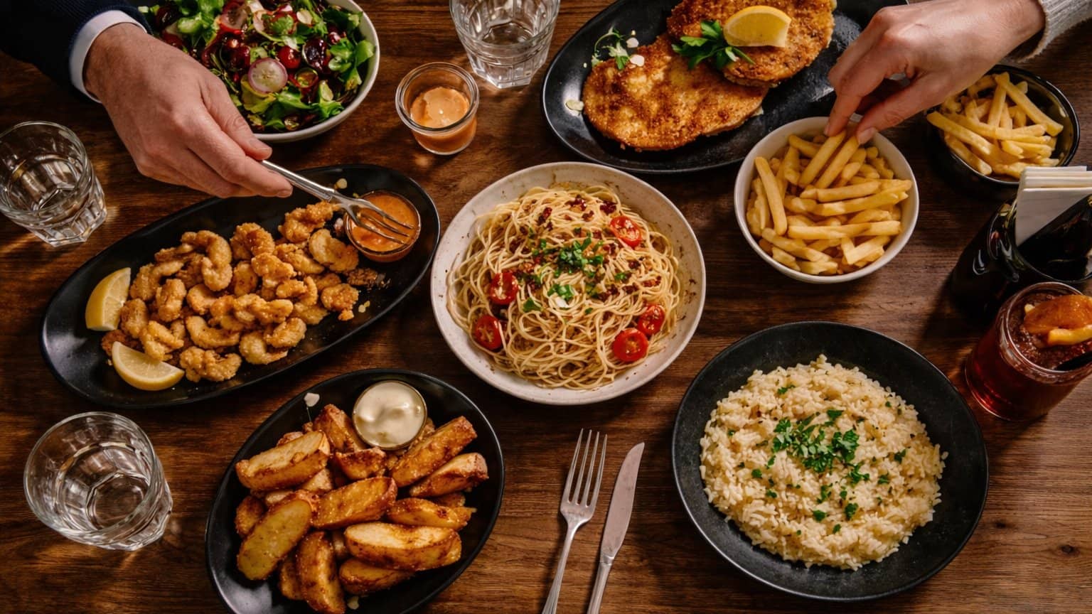 Friday Dinner in city center. Relax, eat and have fun.