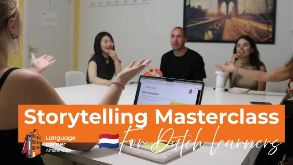 Storytelling in Dutch Masterclass🇳🇱!