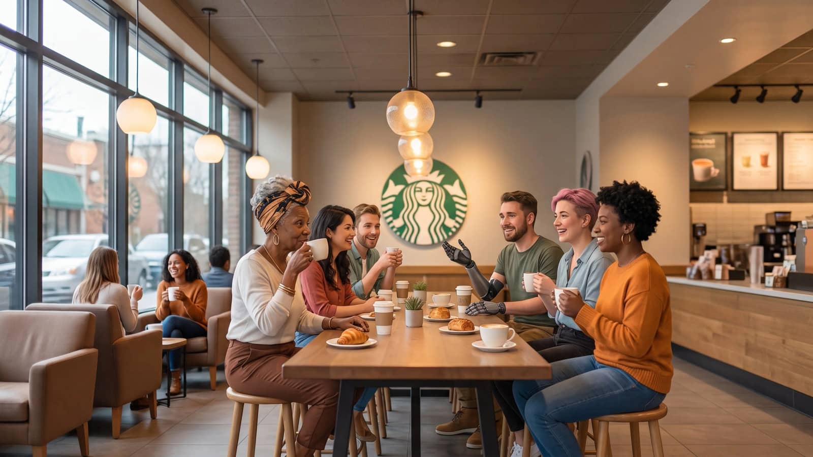 ☕ Sunday Coffee & Chat at Starbucks! 🥐