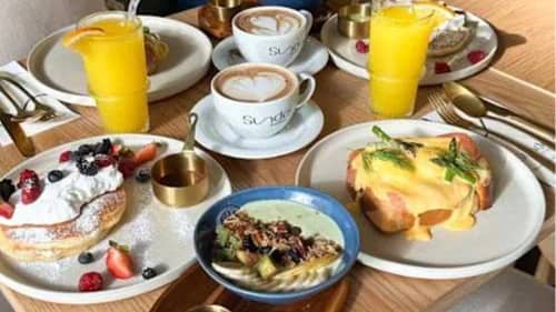 Brunch at Sunday in Lisbon