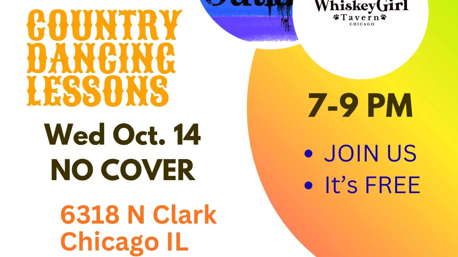 Country Dancing at Whiskey Girl Tavern