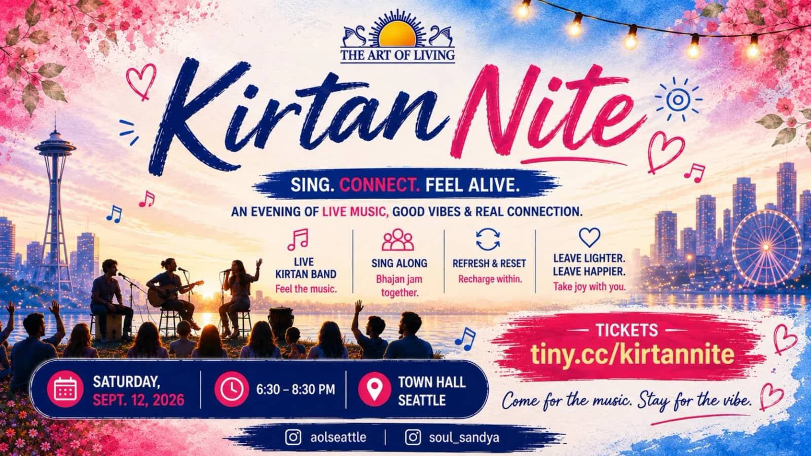 Kirtan Nite Seattle: Sing. Connect. Feel Alive.