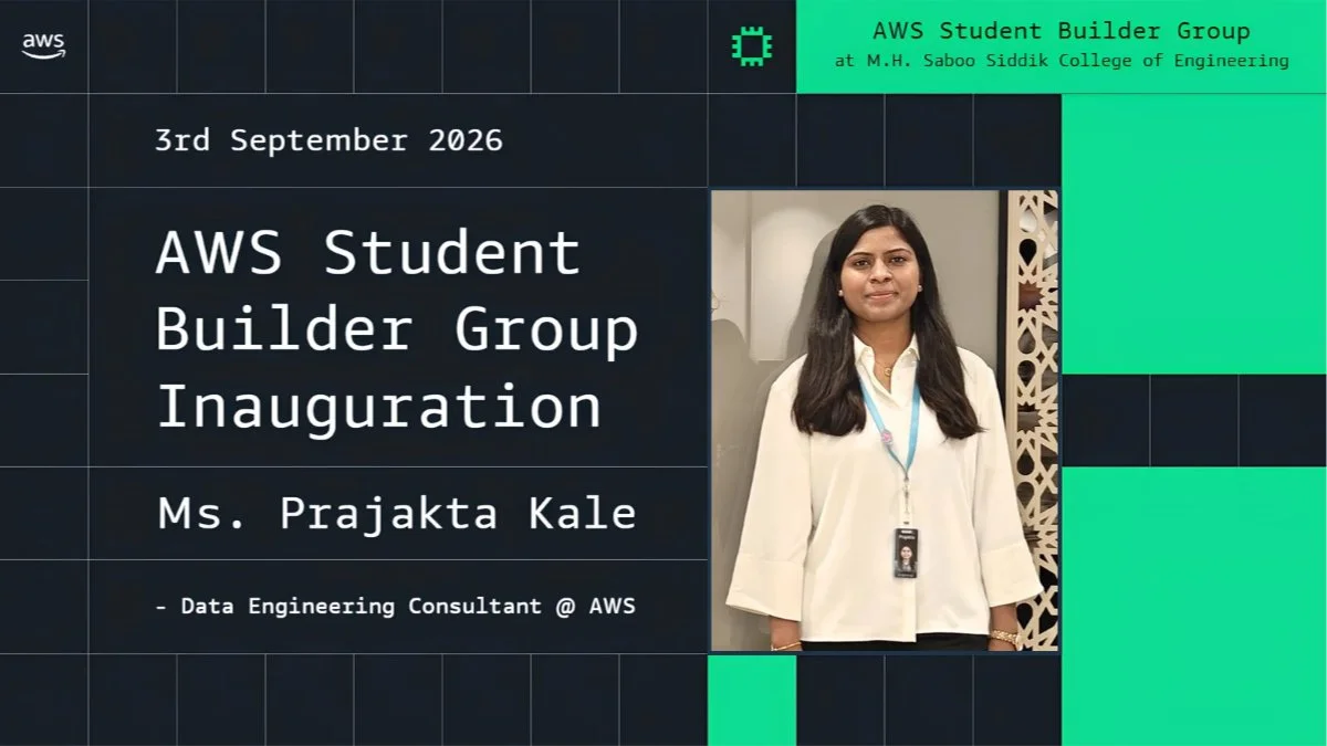🚀 AWS Student Builder Group Inauguration