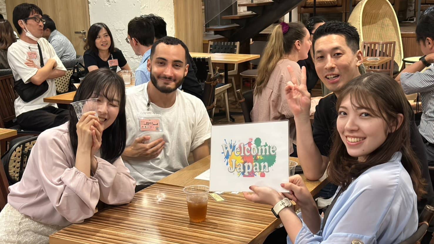 Osaka Japanese & English Conversation Meetup Cafe🍹☕Mingle & Make New Friends 😄