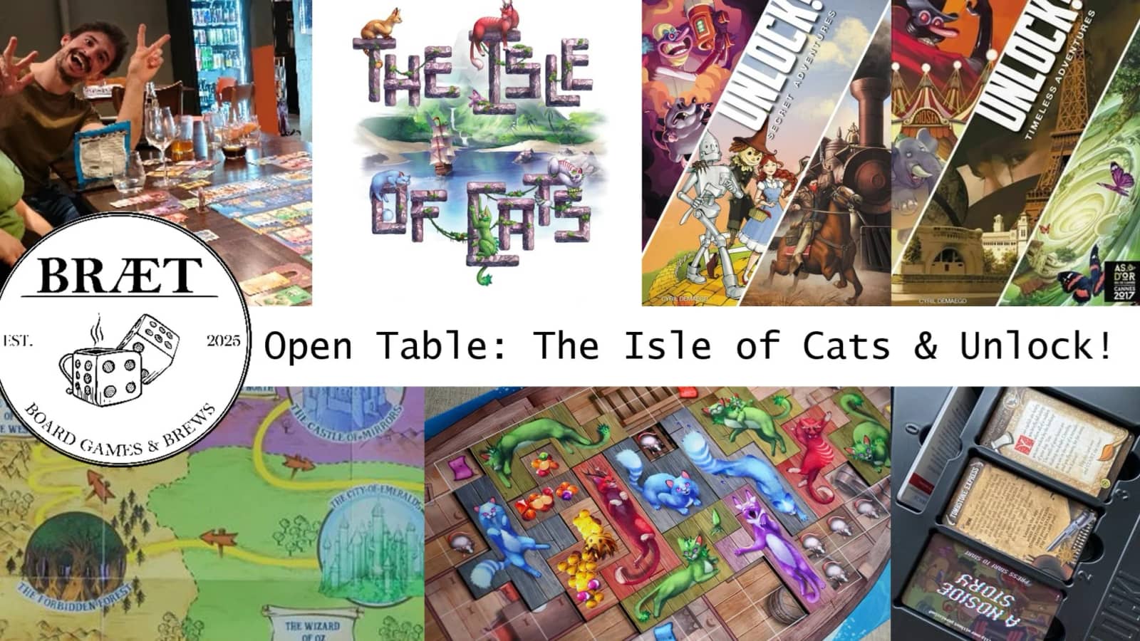 BRÆT Open Table & Game Testing