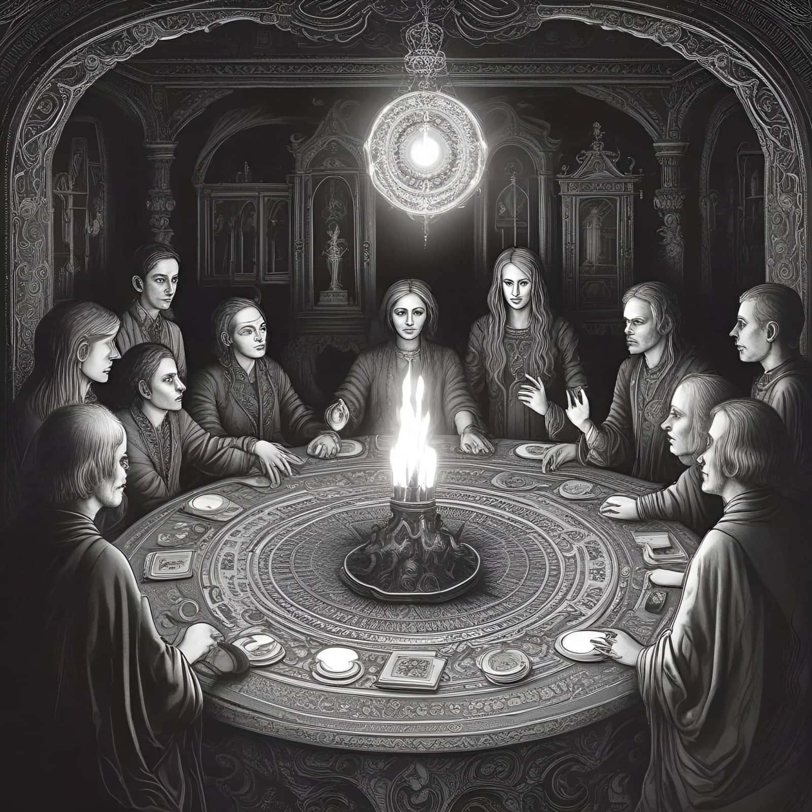 Interactive Seance Circle
