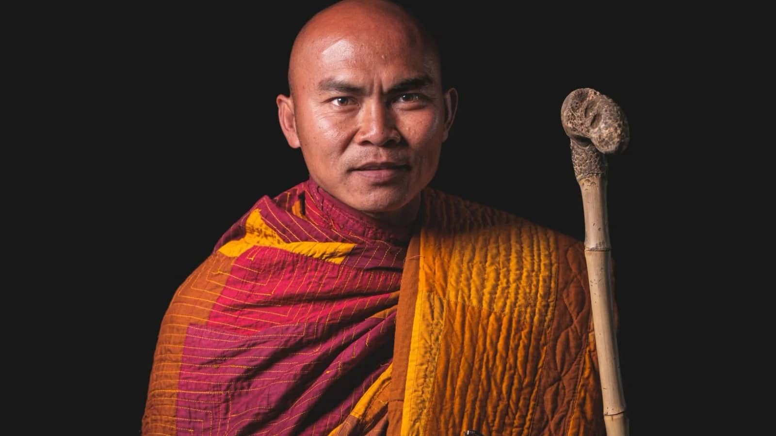 Meditate with the Peace Walk Monk
