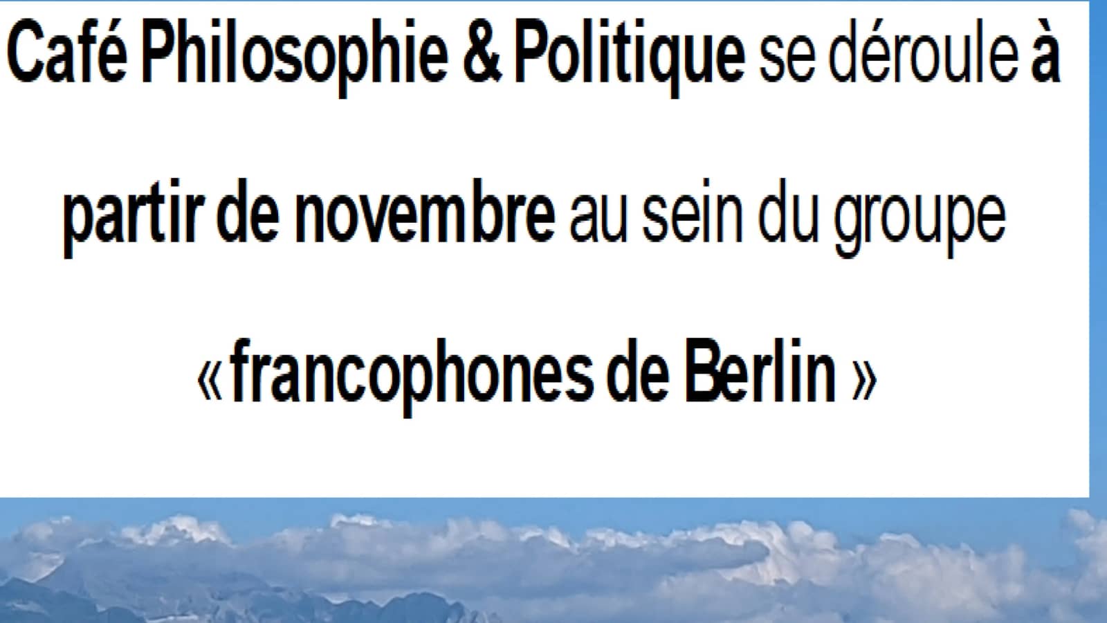 Discussion philosophie & politique 🌟