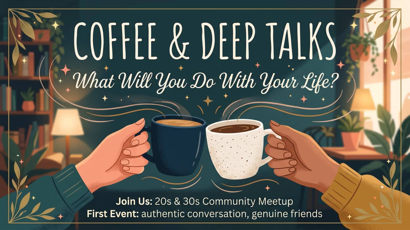 Coffee & Deep Talks: What Will You Do With Your Life?